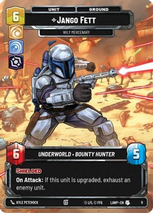 Jango Fett - Wily Mercenary |  (9)  [A Lawless Time  Weekly Play Promos]
