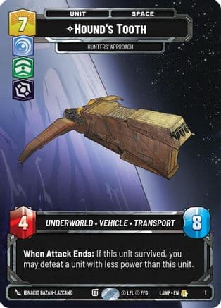 Hound's Tooth - Hunters' Approach |  (1)  [A Lawless Time  Weekly Play Promos]