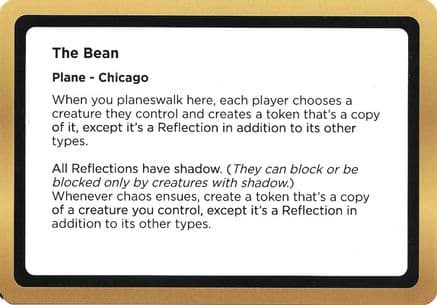 The Bean (Black Lotus Unknown Planechase) |  () [Oversize Cards]