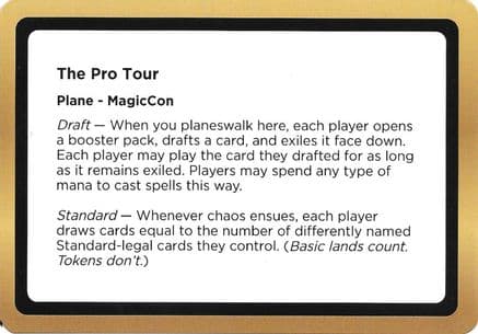 The Pro Tour (Black Lotus Unknown Planechase) |  () [Oversize Cards]
