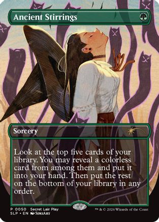 Ancient Stirrings |  Foil (050) [Secret Lair Showdown]