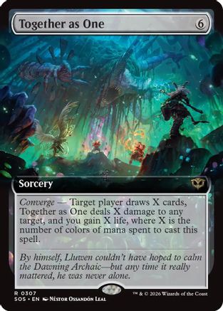 Together as One (Extended Art) |  (307) [Secrets of Strixhaven]