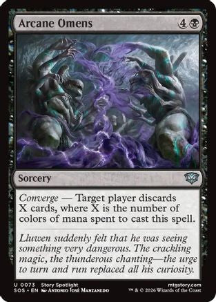 Arcane Omens |  Foil (073) [Secrets of Strixhaven]