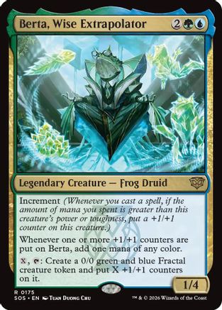 Berta, Wise Extrapolator |  (175) [Secrets of Strixhaven]