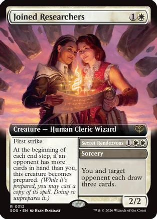 Joined Researchers (Extended Art) |  (312) [Secrets of Strixhaven]