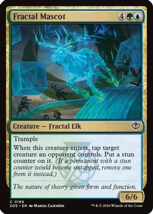 Fractal Mascot |  Foil (189) [Secrets of Strixhaven]