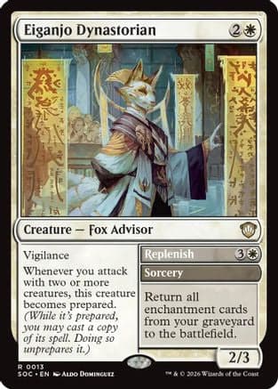 Eiganjo Dynastorian |  (013) [Commander: Secrets of Strixhaven]
