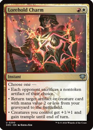 Lorehold Charm |  Foil (200) [Secrets of Strixhaven]