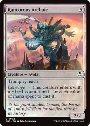 Rancorous Archaic |  (002) [Secrets of Strixhaven]