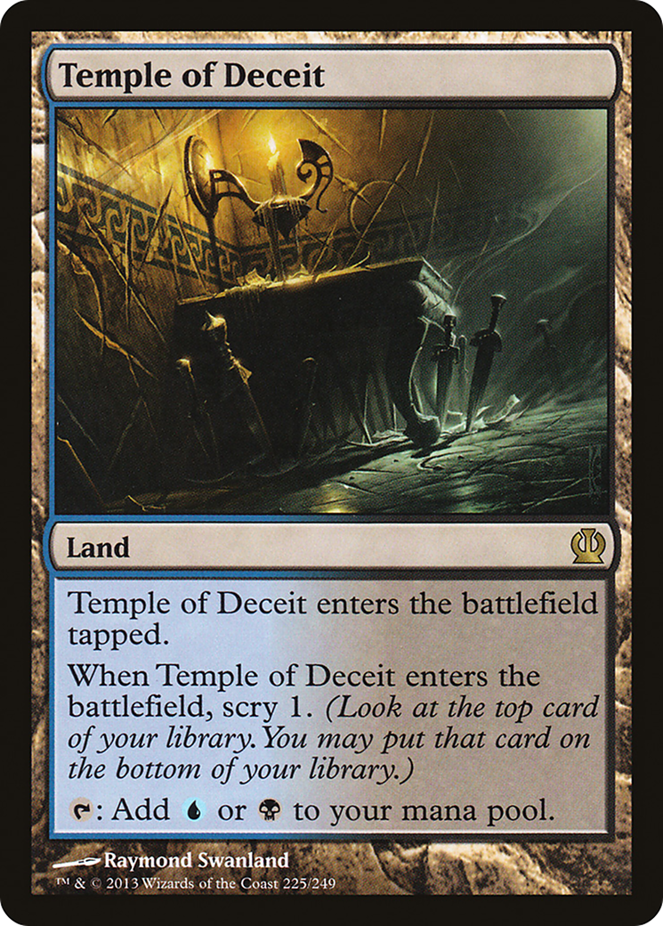Temple of Deceit [Theros] Foil