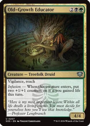 Old-Growth Educator |  (207) [Secrets of Strixhaven]