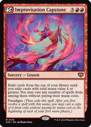 Improvisation Capstone |  (120) [Secrets of Strixhaven]