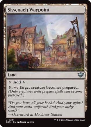 Skycoach Waypoint |  (261) [Secrets of Strixhaven]