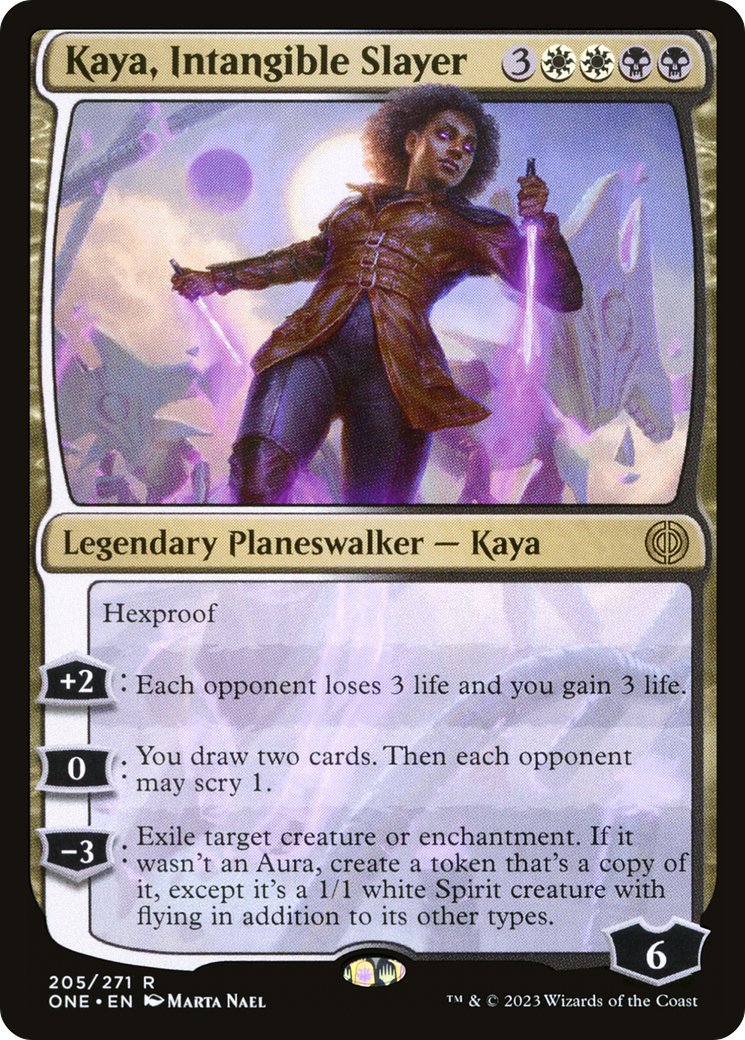 Kaya, Intangible Slayer [Phyrexia: All Will Be One] Foil