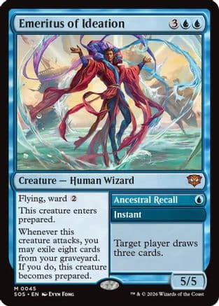 Emeritus of Ideation |  (045) [Secrets of Strixhaven]