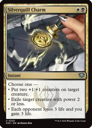 Silverquill Charm |  (225) [Secrets of Strixhaven]