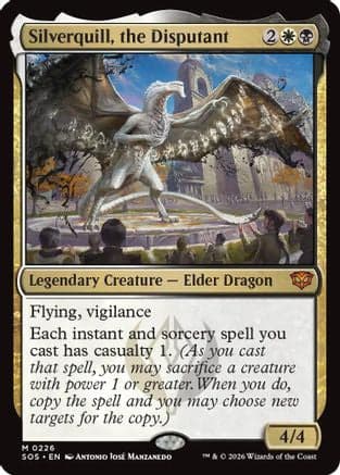 Silverquill, the Disputant |  Foil (226) [Secrets of Strixhaven]