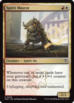 Spirit Mascot |  Foil (230) [Secrets of Strixhaven]