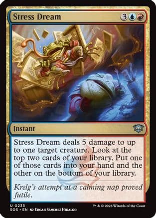 Stress Dream |  Foil (235) [Secrets of Strixhaven]