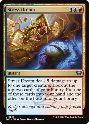 Stress Dream |  Foil (235) [Secrets of Strixhaven]