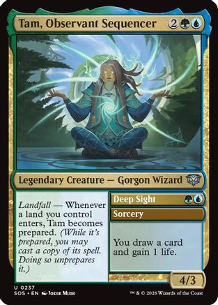 Tam, Observant Sequencer |  (237) [Secrets of Strixhaven]