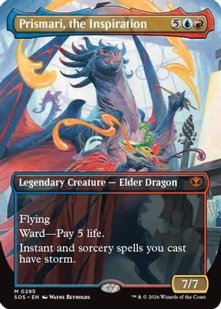 Prismari, the Inspiration (Borderless) |  (285) [Secrets of Strixhaven]