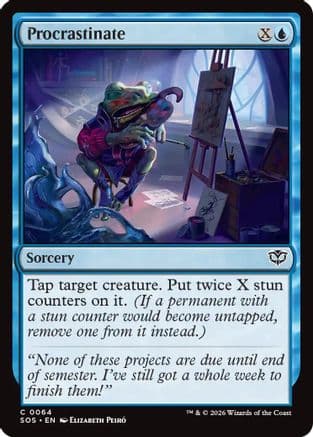 Procrastinate |  (064) [Secrets of Strixhaven]