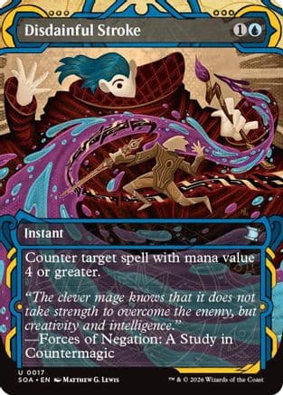 Disdainful Stroke |  (017) [Secrets of Strixhaven: Mystical Archive]