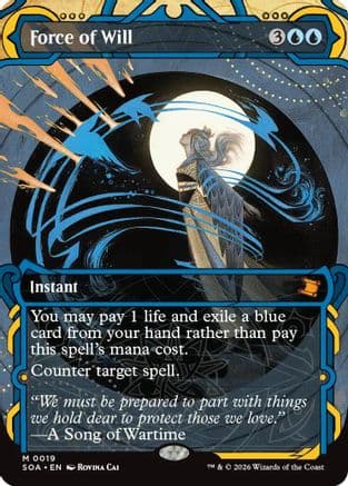 Force of Will |  Foil (019) [Secrets of Strixhaven: Mystical Archive]