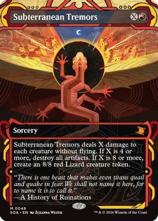 Subterranean Tremors |  Foil (048) [Secrets of Strixhaven: Mystical Archive]
