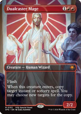 Dualcaster Mage (Borderless) |  Foil (153) [Special Guests]