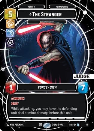 The Stranger - No Survivors | Foil (111)  [Judge Promos]