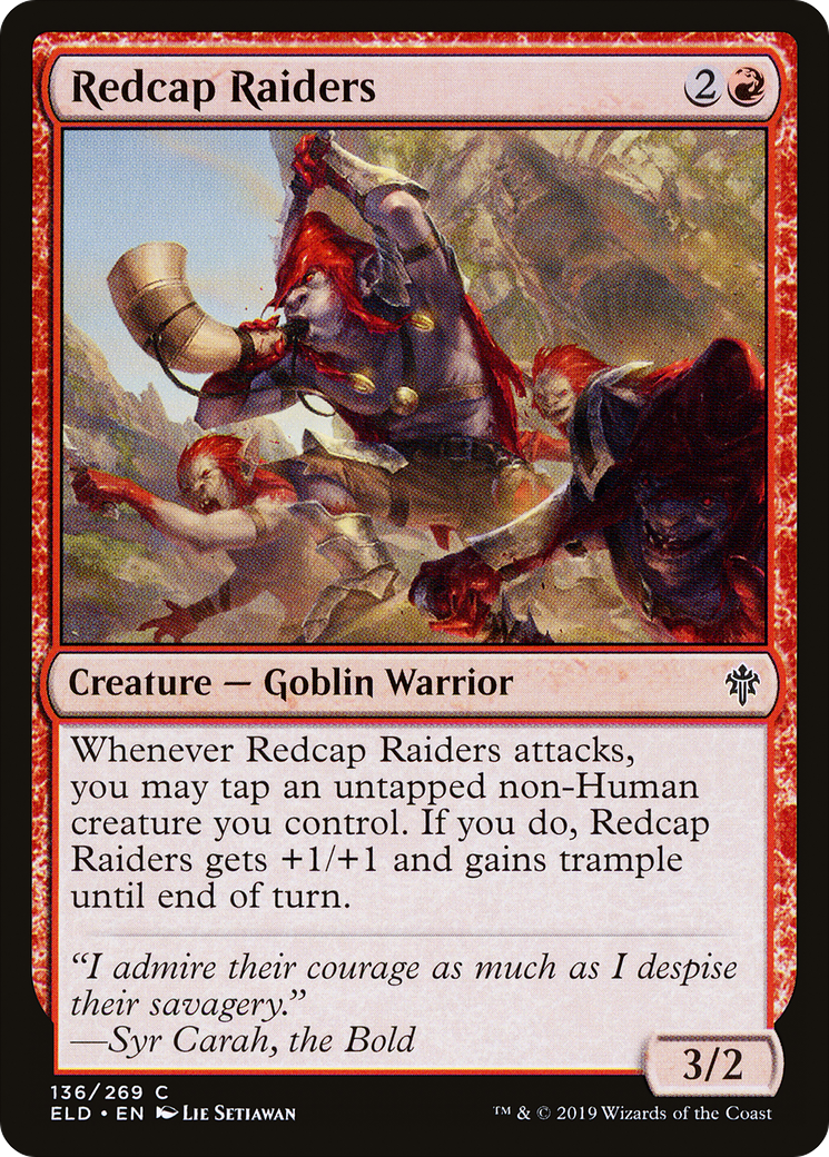 Redcap Raiders [Throne of Eldraine] Foil