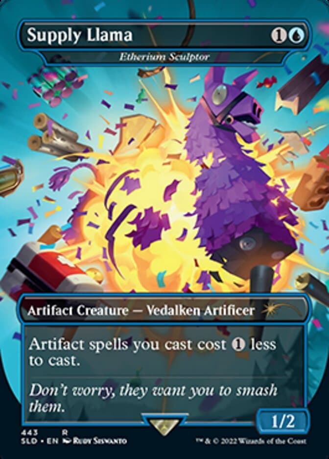 Etherium Sculptor - Supply Llama [Secret Lair Drop Series] Foil