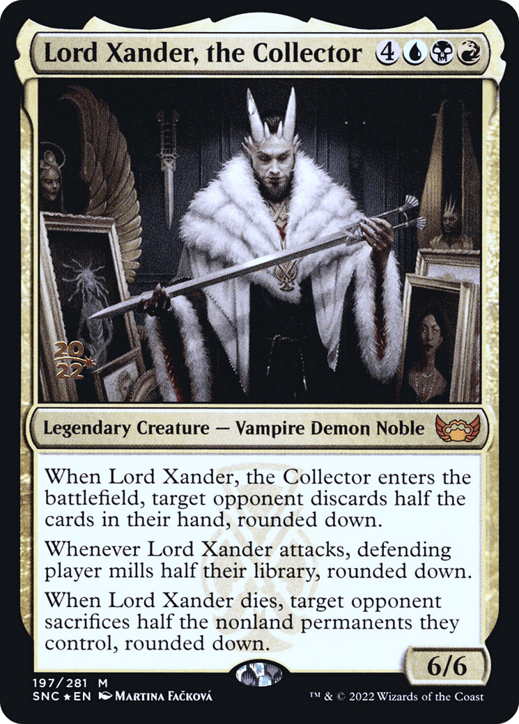 Lord Xander, the Collector [Streets of New Capenna Prerelease Promos]