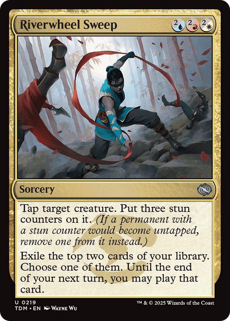 Riverwheel Sweep (219) [Tarkir: Dragonstorm]