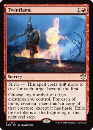 Twinflame |  (258) [Commander: Secrets of Strixhaven]