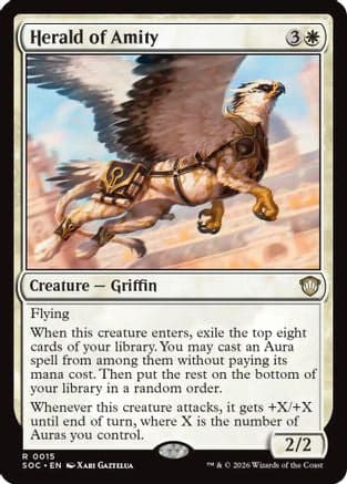 Herald of Amity |  (015) [Commander: Secrets of Strixhaven]