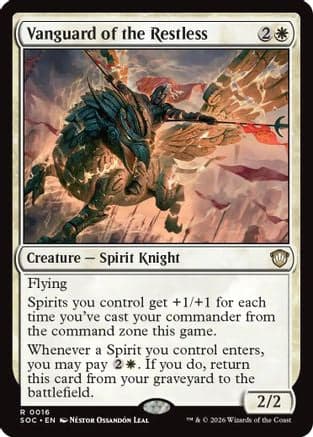 Vanguard of the Restless |  (016) [Commander: Secrets of Strixhaven]