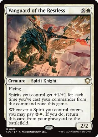 Vanguard of the Restless |  (016) [Commander: Secrets of Strixhaven]