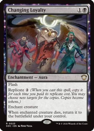 Changing Loyalty |  (023) [Commander: Secrets of Strixhaven]