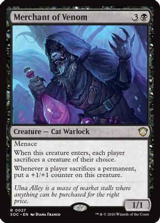 Merchant of Venom |  (027) [Commander: Secrets of Strixhaven]