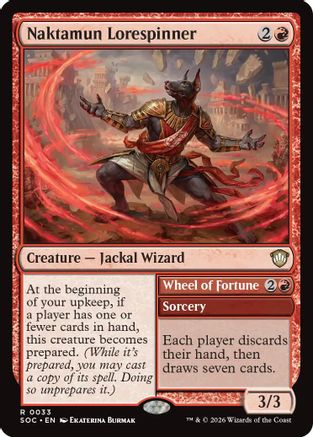 Naktamun Lorespinner |  (033) [Commander: Secrets of Strixhaven]