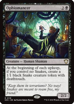 Ophiomancer |  (118) [Commander: Secrets of Strixhaven]
