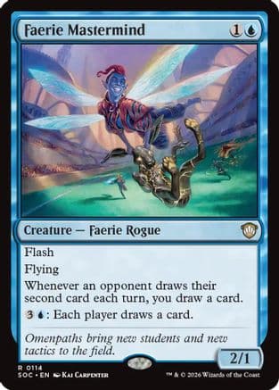 Faerie Mastermind |  (114) [Commander: Secrets of Strixhaven]
