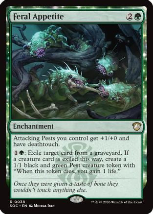 Feral Appetite |  (038) [Commander: Secrets of Strixhaven]
