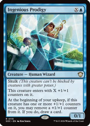 Ingenious Prodigy |  (115) [Commander: Secrets of Strixhaven]
