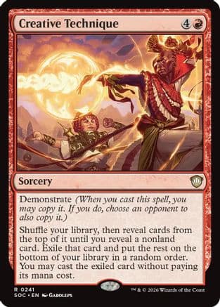 Creative Technique |  (241) [Commander: Secrets of Strixhaven]