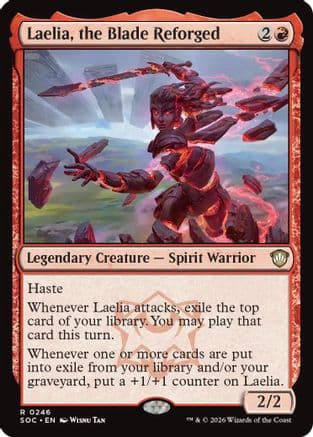 Laelia, the Blade Reforged |  (246) [Commander: Secrets of Strixhaven]