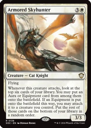 Armored Skyhunter |  (138) [Commander: Secrets of Strixhaven]